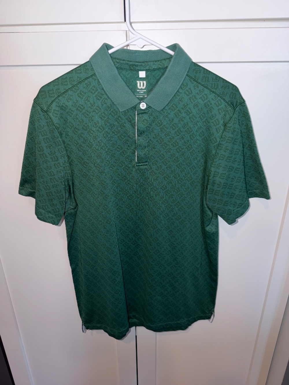 Wilson Tennis Polo (Dark Green)